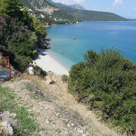 Studio In Villa In Kalloni Direkt Am Meer Exterior foto