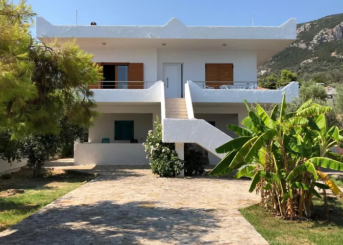 Studio In Villa In Kalloni Direkt Am Meer